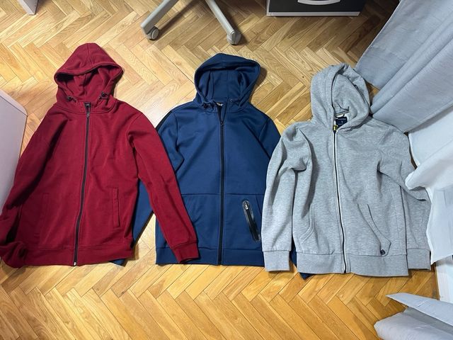 Lote de 21 prendas – Adidas, Ralph Lauren, Zara, H&M, etc. – Sudaderas, chaquetas, suéteres