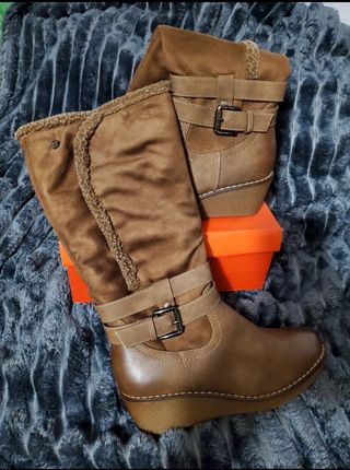 Botas altas de Piel sin estrenar T.37