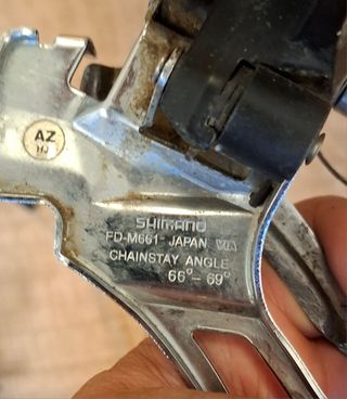 Deragliatore Shimano FD-M661 + SLX