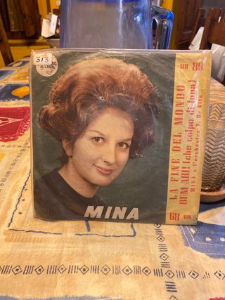 Singolo Mina - La fine del mondo (45 giri)