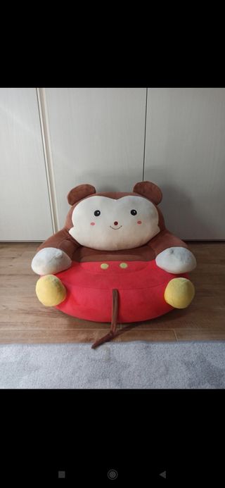 Poltroncina Scimmia Peluche 