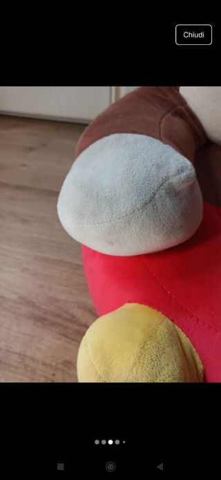 Poltroncina Scimmia Peluche 