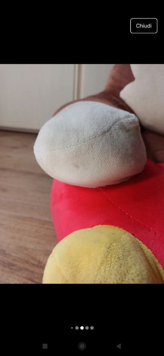 Poltroncina Scimmia Peluche 