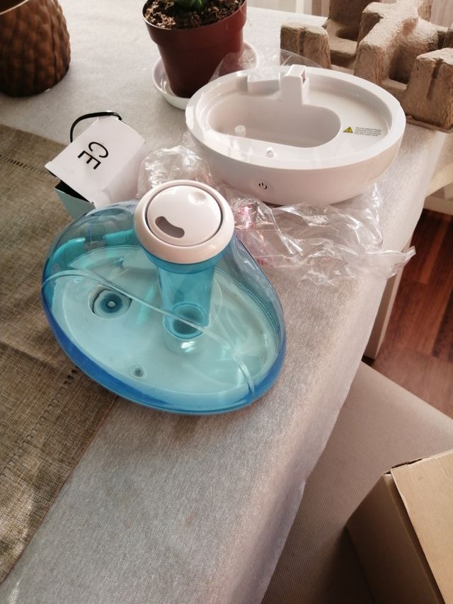 Humidificador 1.7L azul y blanco