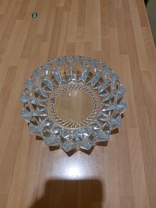Cenicero cristal vintage