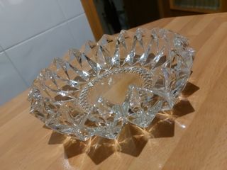 Cenicero cristal vintage