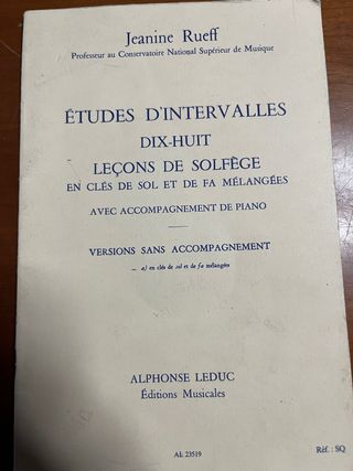 Estudios Interválicos Alphonse Leduc: 18 lecciones