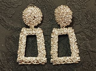 Orecchini pendenti colore argento