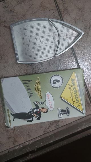 Plantilla para plancha de ropa