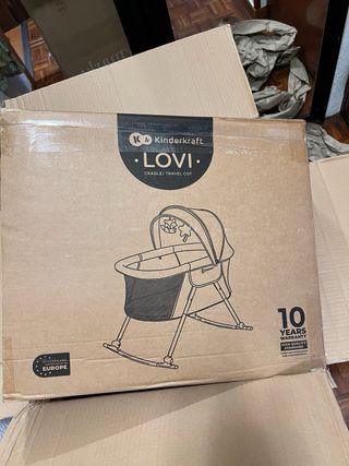 Cuna de bebé viaje 3 en 1 LOVI de Kinderkraft