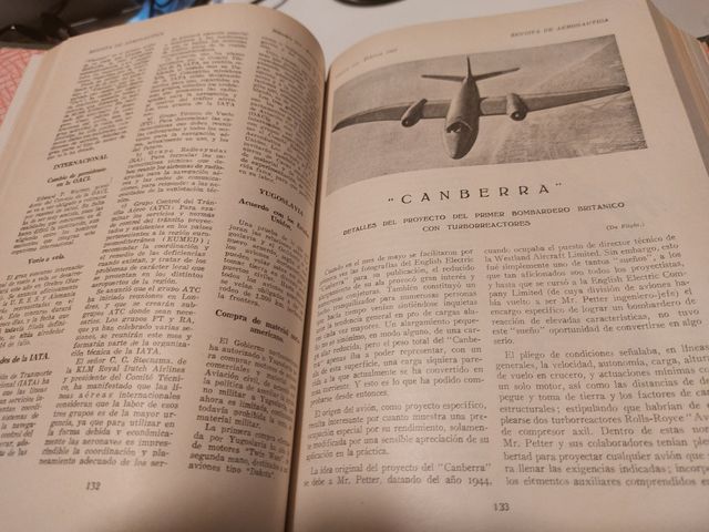 Revista de Aeronáutica 1950 historia  militar