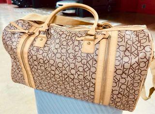 Maleta viaje Calvin Klein - Marrón Beige