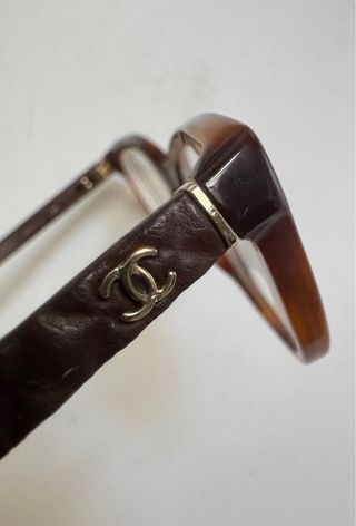 Occhiali Chanel Marroni