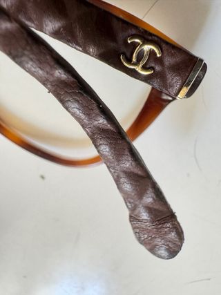 Occhiali Chanel Marroni