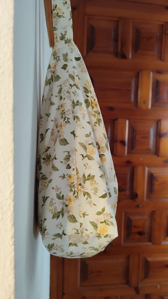 Bolsa shopper estampada flores