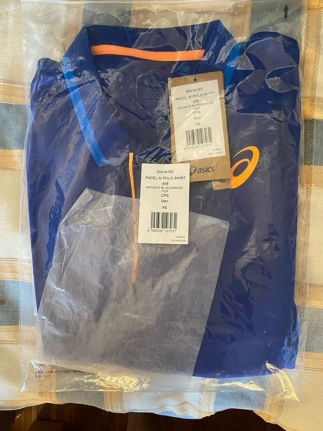 * POLO ASiCs PÁDEL UniseX XS / NUEVO A ESTRENAR  *