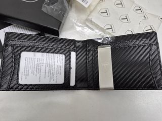 Cartera Slim Negra - Piel