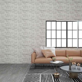 vidaXL Paneles de pared 3D diseño de ladrillo