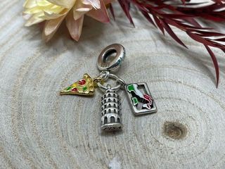 ✨Charm Italia Torre de Pisa, Pizza y Mapa