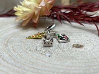 ✨Charm Italia Torre de Pisa, Pizza y Mapa