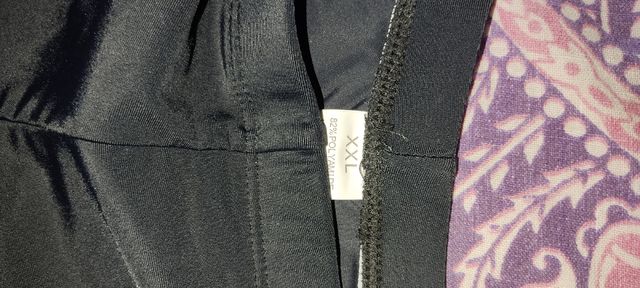 Biquini negro culote XXL (44/16) - NUEVO