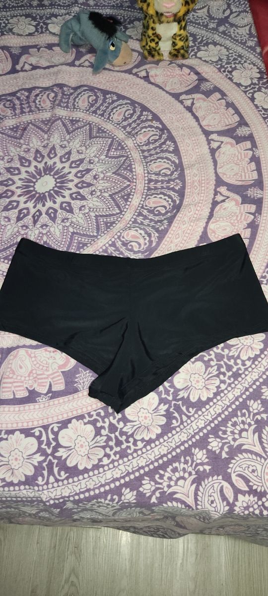 Biquini negro culote XXL (44/16) - NUEVO