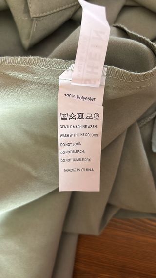 Vestito camicia verde oliva vintage