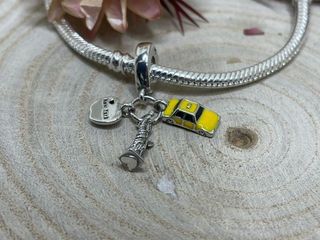 ✨Charm Estatua Libertad Taxi Manzana Nueva York
