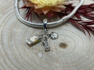 ✨Charm Estatua Libertad Taxi Manzana Nueva York