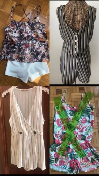 Monos cortos estampados S/XS