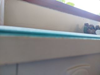 Cristal transparente. Muy grande Todos los cantos