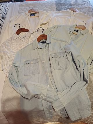 5 camisas hombre Only & Sons, Jack & Jones