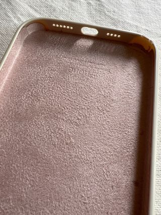 Funda silicona Apple iPhone 13 Pro Max rosa
