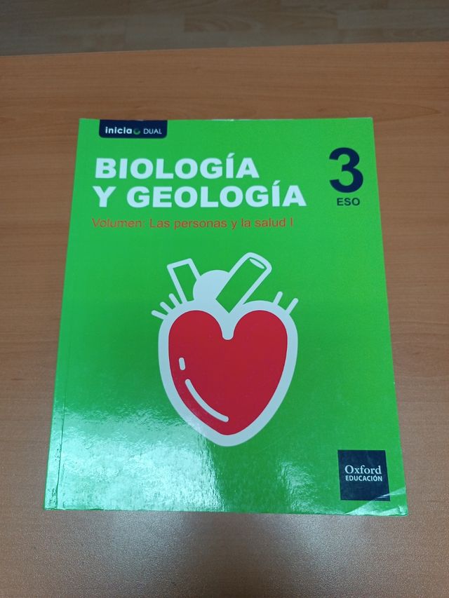 Libro de Biología y Geología de tercero 3° ESO