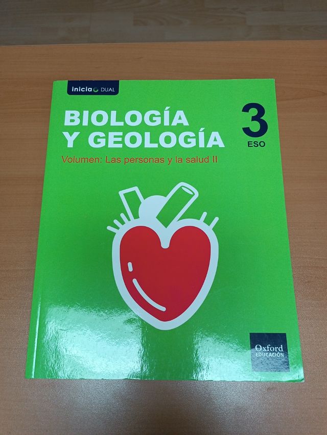 Libro de Biología y Geología de tercero 3° ESO