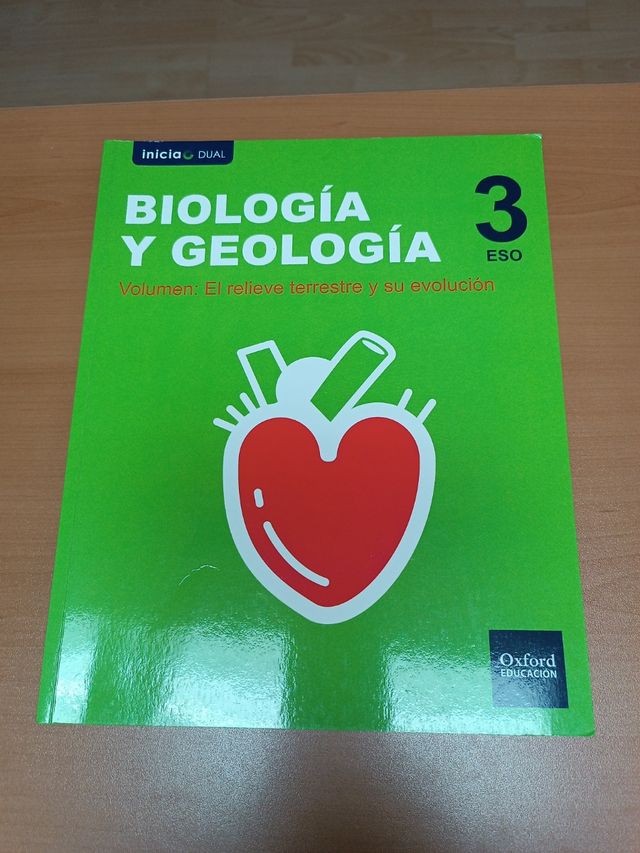Libro de Biología y Geología de tercero 3° ESO