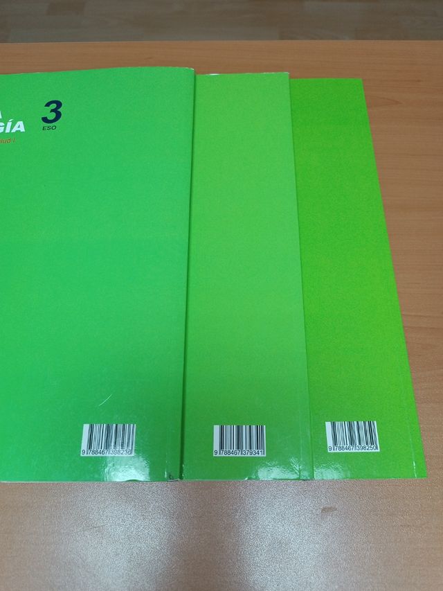 Libro de Biología y Geología de tercero 3° ESO