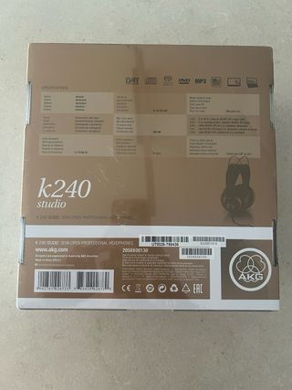AKG K240 Studio: Auriculares profesionales