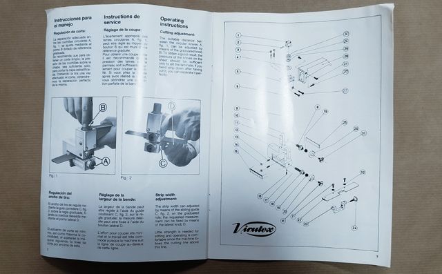 Virutex T-78: Cortadora Laminados