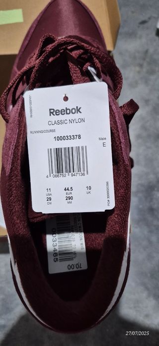 Zapatillas Reebok Classic Nylon 44.5