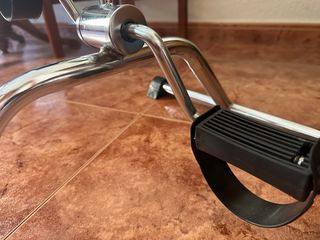 Bicicleta estática plegable