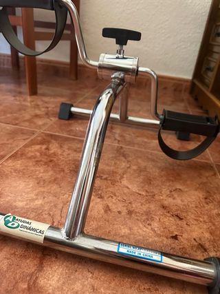 Bicicleta estática plegable