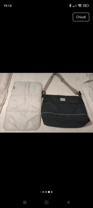 Navicella InglesinaZippy PRO+base+parapioggia+bors