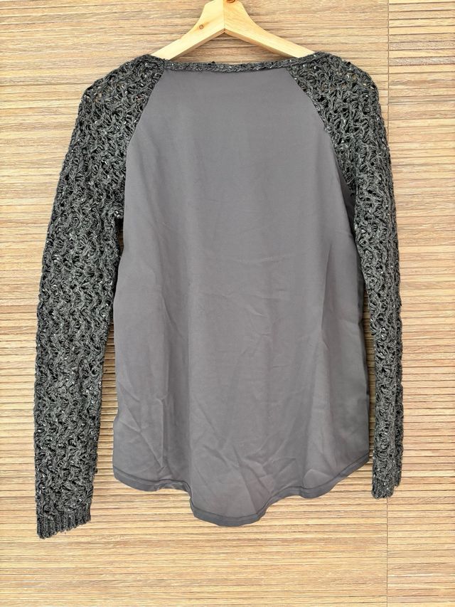 Jersey Stradivarius Gris