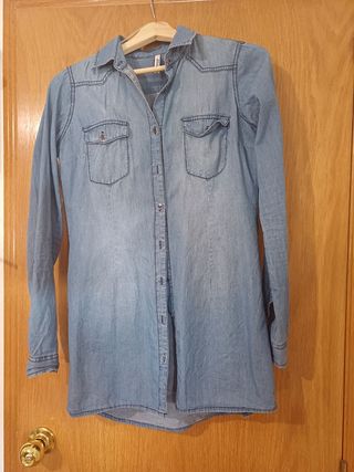 Camisa vaquera azul
