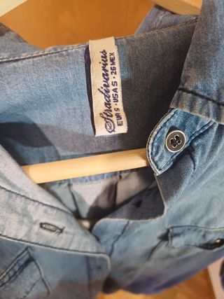 Camisa vaquera azul
