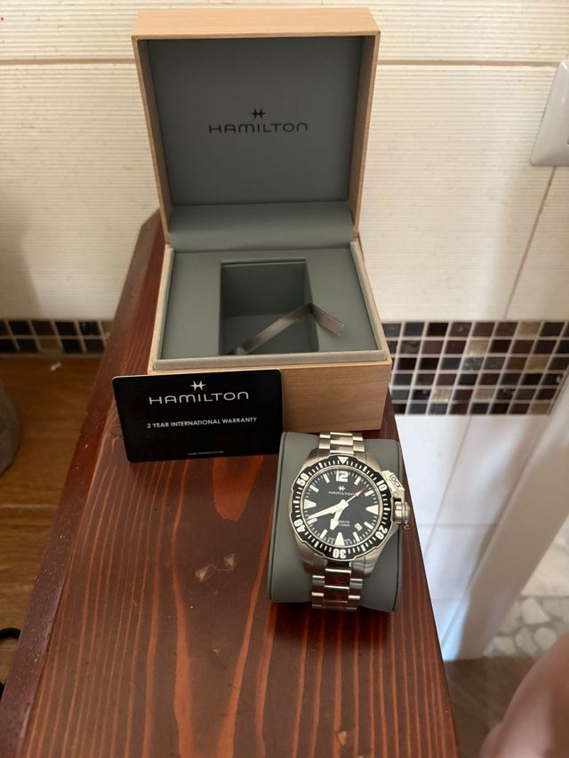 Hamilton Khaki Navy Frogman