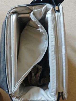 Bolso trono silla portátil bebé