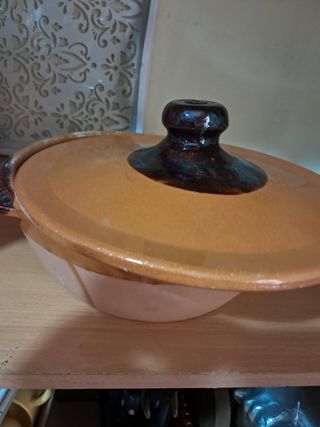 Cacerola barro - Cocina rústica