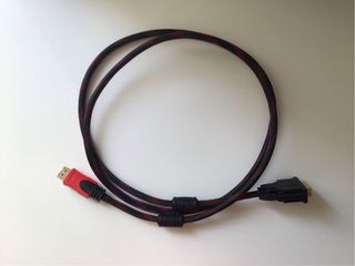 Cable trenzado HDMI-DVI (1,5m.)